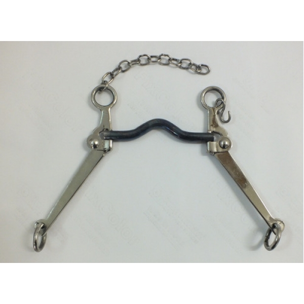 Freio L Perna Longa Aço Inox Oferta Para Montaria Em Cavalo