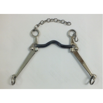 Freio L Perna Longa Aço Inox Oferta Para Montaria Em Cavalo