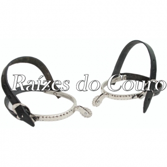 Espora Escamada Serrilhada Inox Rc2303