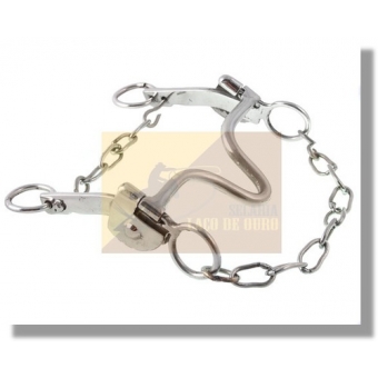 Freio Água Choca Leve Inox + Protetor De Borracha Imperdivel