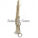 Cabresto De Couro Cru Inox Rc3012