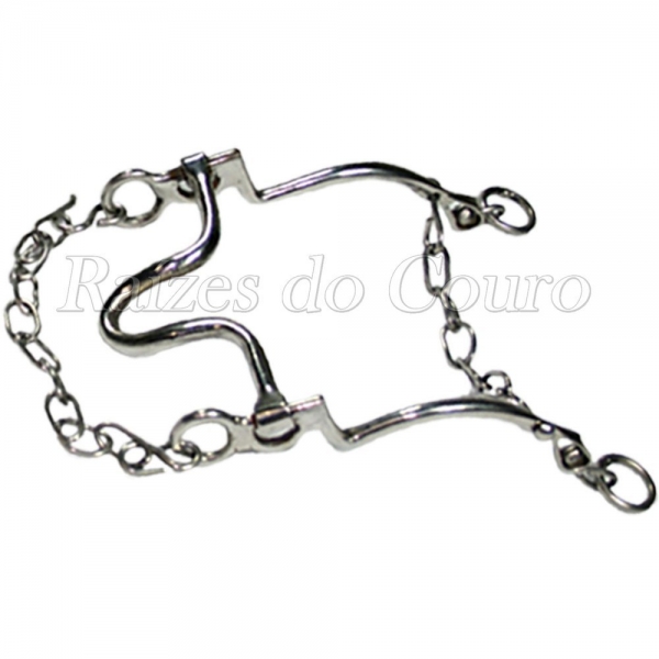Freio Campista Inox Com Barbela Rc2534