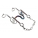 Freio Inox Cavalinho Burro Cavalo Bocal Ferro Muladeiro