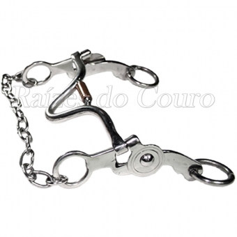 Freio Machadinho Inox Com Salivador Rc2530