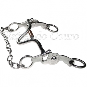 Freio Machadinho Inox Com Salivador Rc2530