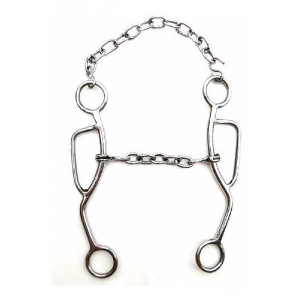 Freio Bridão Levantador Todas As Raças Cavalo Inox Original