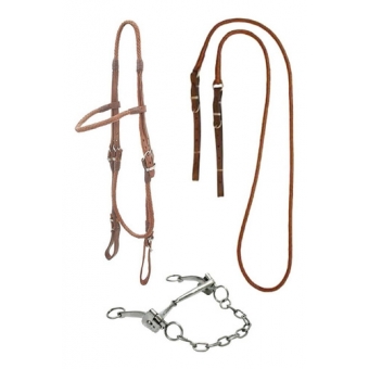 Kit Cabeçada Rédea Bridao Freio Leve Para Cavalo Oferta