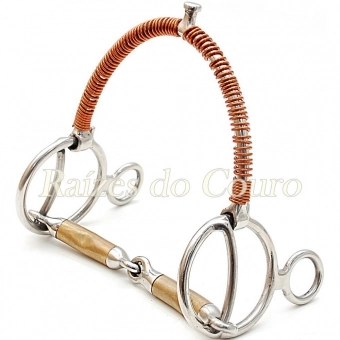 Bridão Corretor Com Bocal Torcido Inox Rc2818