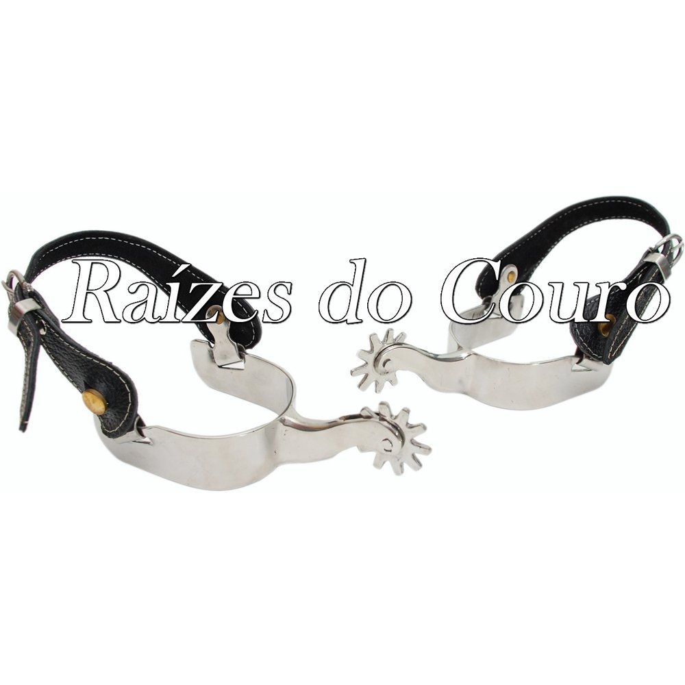 Espora Quarto De Milha Inox Rc2300