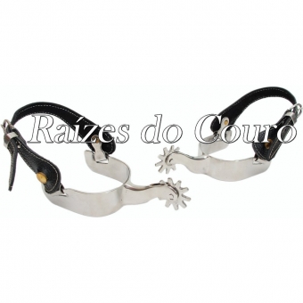 Espora Quarto De Milha Inox Rc2300