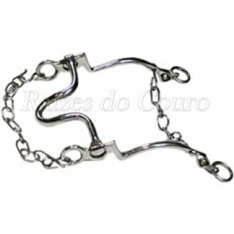 Freio Campista Com Barbela - Inox Oferta !