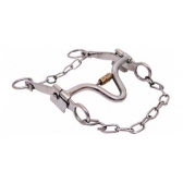 Freio Agua Choca Leve Inox Com Salivador Para Cavalo