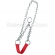 Cabresto De Corrente 03 Argolas Regulagem Rc3008