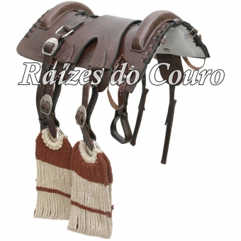 Arreio Banana Luxo Inox Rc1002