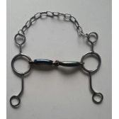 Freio Bridão Com Argolas Neco Inox Ótima Qualidade