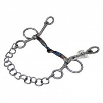 Freio Perna De Grilo Super Oferta Embocadura Inox Pra Cavalo