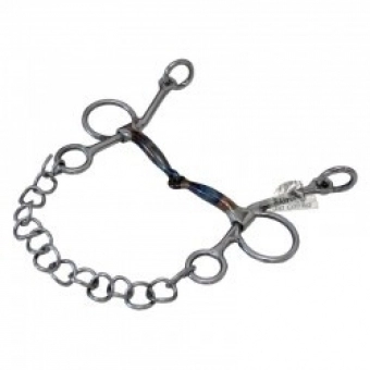 Freio Perna De Grilo Super Oferta Embocadura Inox Pra Cavalo