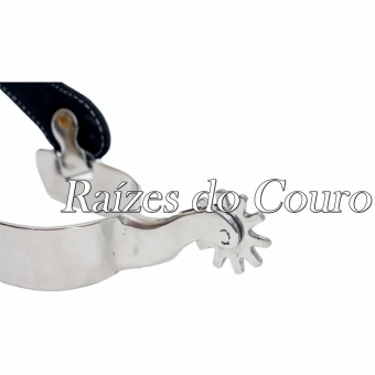 Espora Quarto De Milha Inox Rc2300