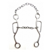 Freio Bridão Levantador Todas As Raças Cavalo Inox Original