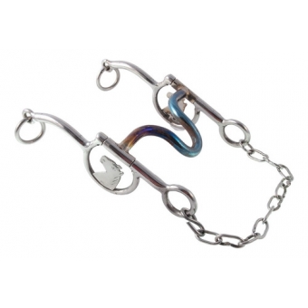 Freio Inox Cavalinho Burro Cavalo Bocal Ferro Muladeiro