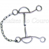 Bridão Quarto De Milha 04 Rédeas Inox Rc2805