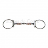 Bridão Meia Lua Com Salivador Inox Rc2815