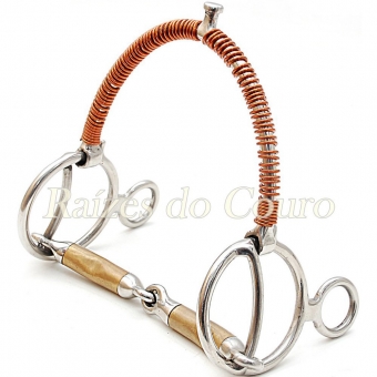 Bridão Corretor Com Bocal Torcido Inox Rc2818