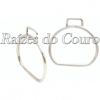 Estribo Oval Inox Rc2006