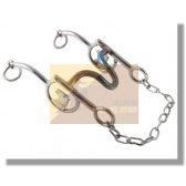 Freio Cavalinho Inox + Protetor De Borracha Imperdível