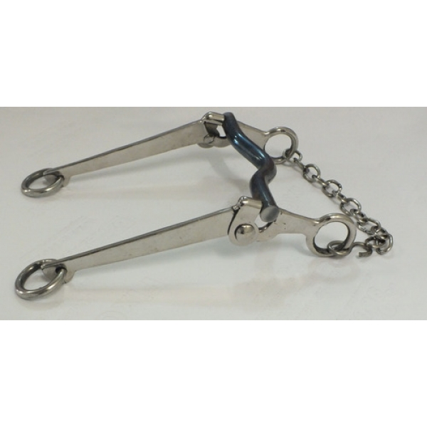 Freio L Perna Longa Aço Inox Oferta Para Montaria Em Cavalo