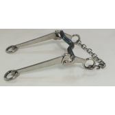 Freio L Perna Longa Aço Inox Oferta Para Montaria Em Cavalo